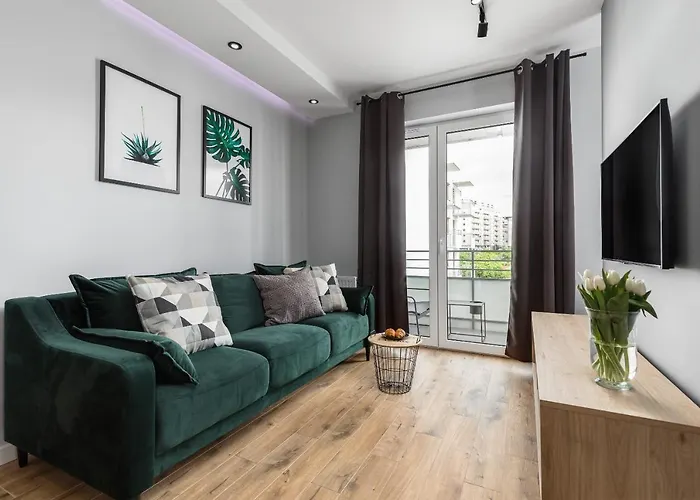 Апартаменты Premium New Town Private Parking Included Щецин